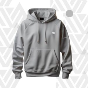 Silver Grey Hoodie